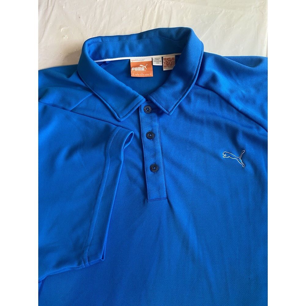 Men's Puma‎ Cool Cell Blue Golf Polo- Size XL